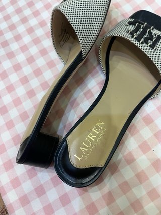 Sandalias Ralph Lauren RL Beige/Negro
