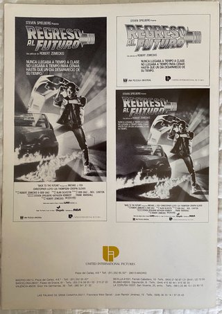 Guía de Cine Original "Regreso al Futuro" (1985)