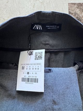 Pantalón de vestir gris mujer