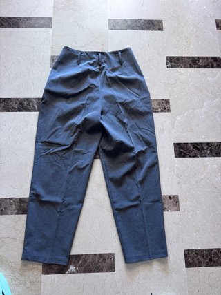 Pantalón de vestir gris mujer