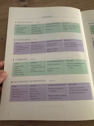 Business objectives. Student's book and Workbook