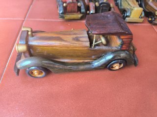 Colección Coches Madera Rústicos Vintage