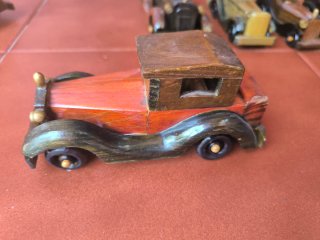 Colección Coches Madera Rústicos Vintage