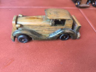 Colección Coches Madera Rústicos Vintage