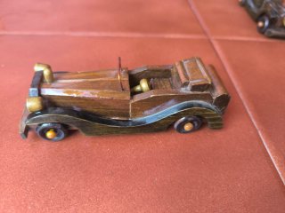 Colección Coches Madera Rústicos Vintage