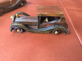 Colección Coches Madera Rústicos Vintage