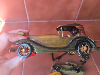 Colección Coches Madera Rústicos Vintage