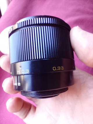 Industar 50mm 1:2.8 MC Macro Lente