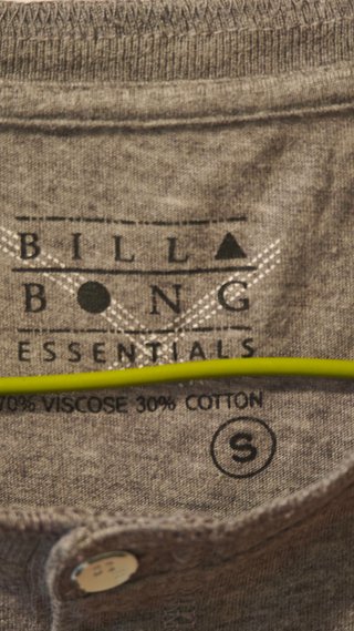 Camiseta Billabong Essentials gris Talla S