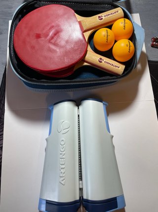 Juego Ping Pong Artengo con 3 pelotas