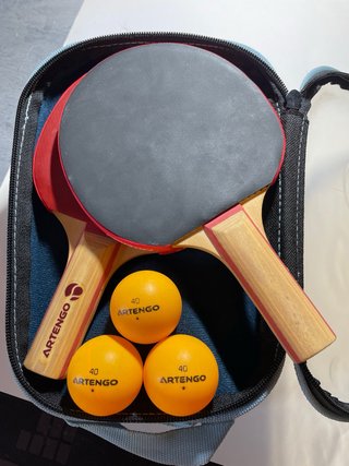Juego Ping Pong Artengo con 3 pelotas