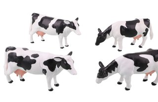 Pack de 4 Vacas de juguete