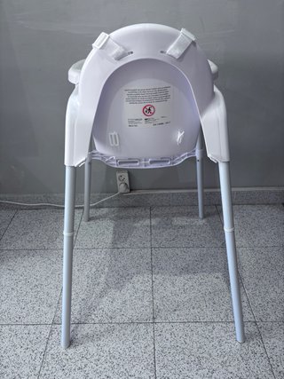 Trona IKEA blanca
