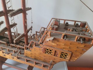 Nave Galeone S.Maria 1492 Fatta a Mano 154 anni