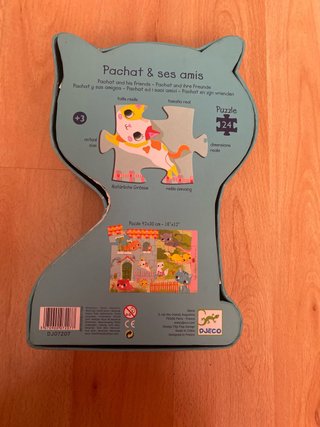 Puzzle Djeco Gato y Pájaro 24 piezas