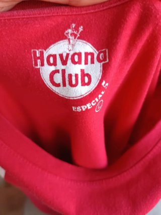 Camiseta Havana Club 5 Talla L Roja