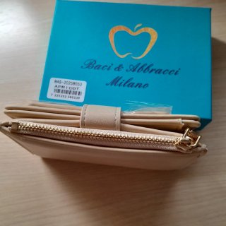Monedero Mujer color beige