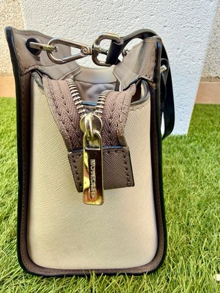 Bolso Michael Kors Beige y Gris