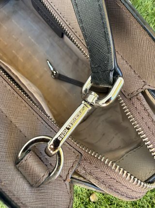 Bolso Michael Kors Beige y Gris