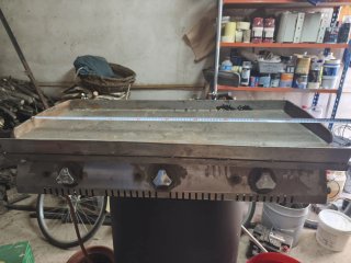 Plancha de cocina profesional