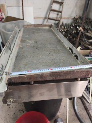 Plancha de cocina profesional