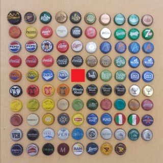Colección 323 chapas