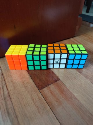 4 Cubos de Rubik
