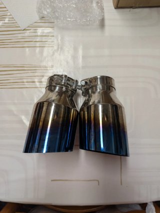 Colas de escape titanio coche
