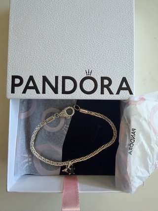 Pulsera Pandora Plata 1ª Ley