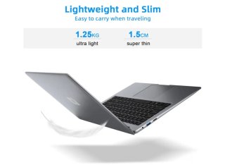Portátil Jumper 14 Gris/Plata 12GB+256GB