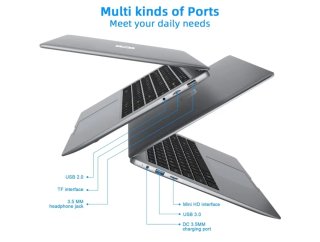 Portátil Jumper 14 Gris/Plata 12GB+256GB
