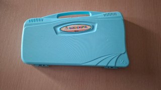 Xilófono/Carrillón Infantil Azul con Baquetas