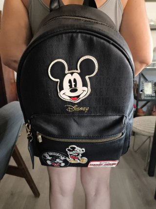 Mochila Disney Mickey Mouse Negra Adulto