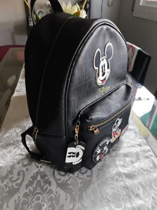 Mochila Disney Mickey Mouse Negra Adulto