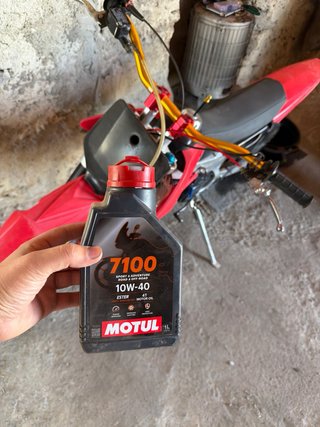 Pit Bike Orion 140cc Roja y Negra