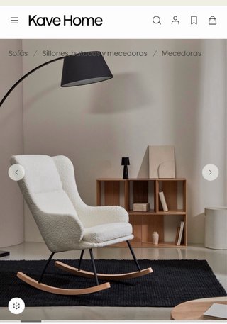 Mecedora Lactancia Kave Home