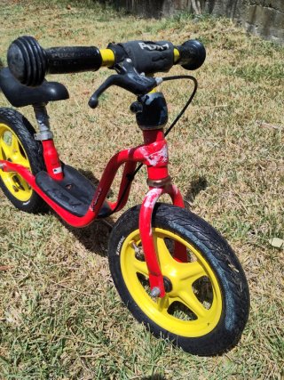 Bici sin pedales Puky roja (2-4 años)