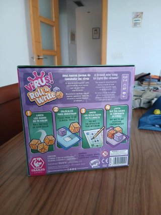 Virus! Roll & Write [sin precinto, nuevo]