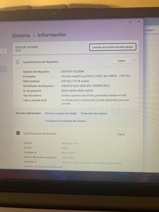 Portátil Lenovo Gris