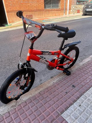 Bicicleta infantil Duncan Cross roja