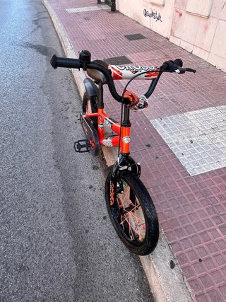 Bicicleta infantil Duncan Cross roja