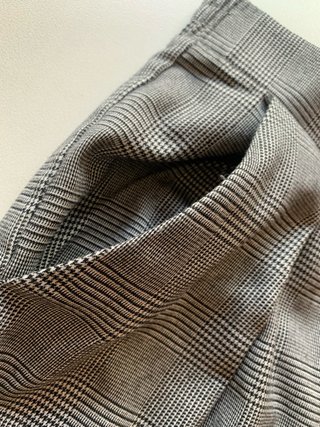 Pantalón de Pinzas Gris Nuevo