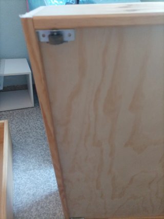 Cassetti in legno di pino massiccio per letto