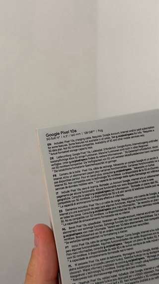 PRECINTADO Google Pixel 10a 128GB