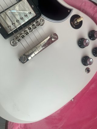 Epiphone 1961 Les Paul SG Aged White