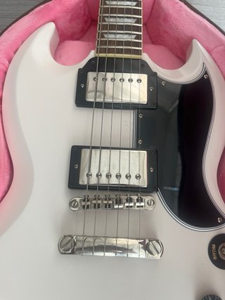 Epiphone 1961 Les Paul SG Aged White