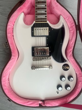 Epiphone 1961 Les Paul SG Aged White