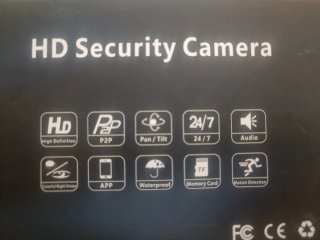 Cámara de seguridad WiFi