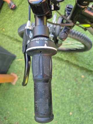 Bicicleta Infantil Rockrider ST500 Negra 24