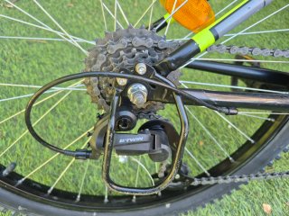 Bicicleta Infantil Rockrider ST500 Negra 24